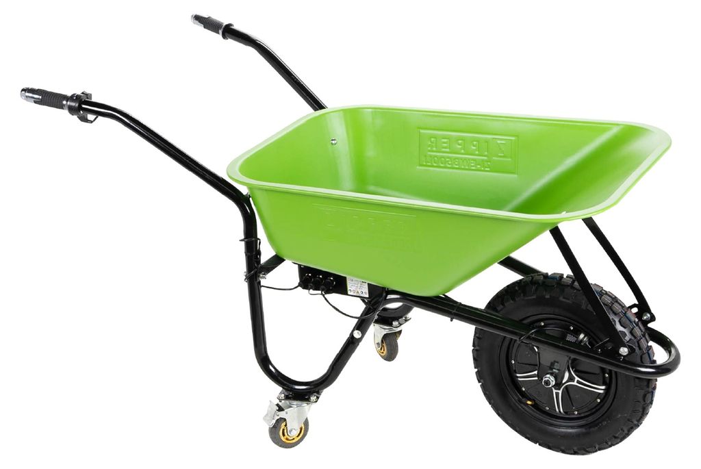 Brouette électrique (li-ion batterie) - 500 W - livrée sans Image du produit 