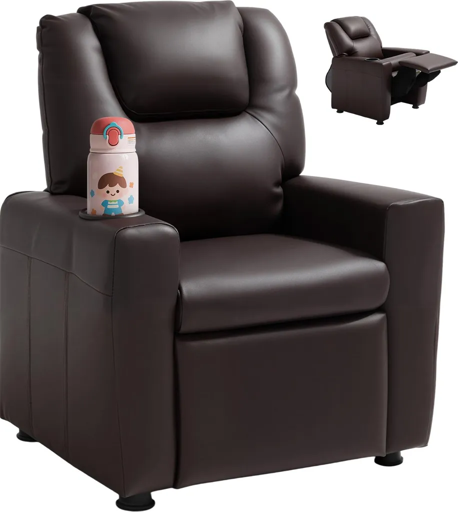 Siège de Lecture Enfant avec Repose-Pieds pour Chambre et Salle de Jeux