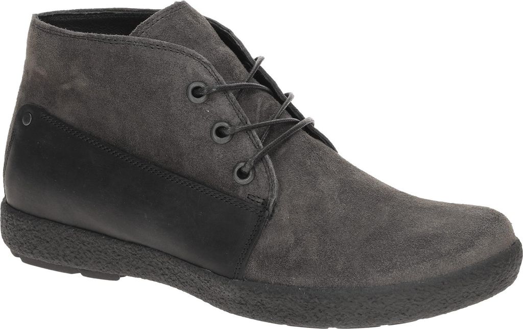 Think GEOAG Herrenstiefelette - elegante Stiefeletten grau NEU