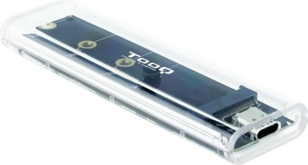 Soluzione Archiviazione TooQ TQE-2200 SSD M.2 NVMe USB-C 10Gbps