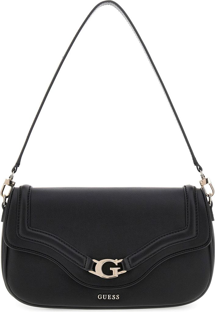 GUESS HWBG7993200 DEA FLAP SHOULDER BAG Woman Handtasche black