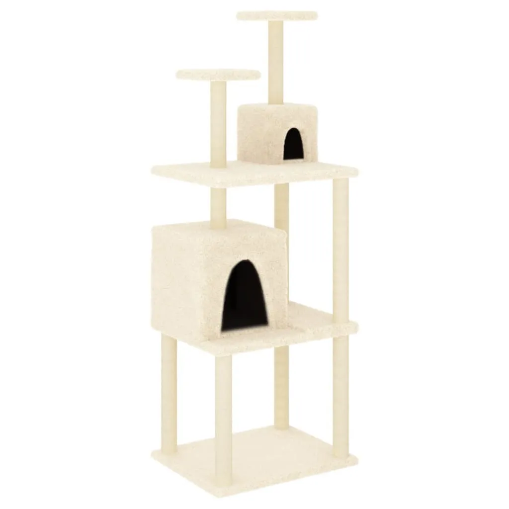 Tiragraffi vidaXL 167 cm Crema in Sisal Naturale - Offerta Shop Online