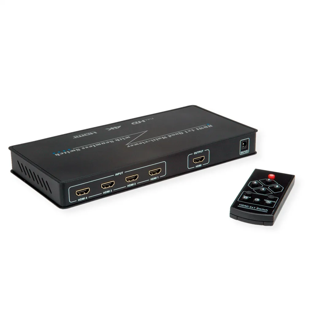Évitez les latences d'affichage avec ce Switch HDMI 4x1 sans coupure