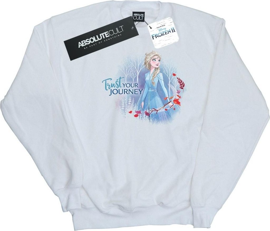 Disney - "Frozen 2 Trust Your Journey" Sweatshirt für Herren BI25167 (M) (Weiß)