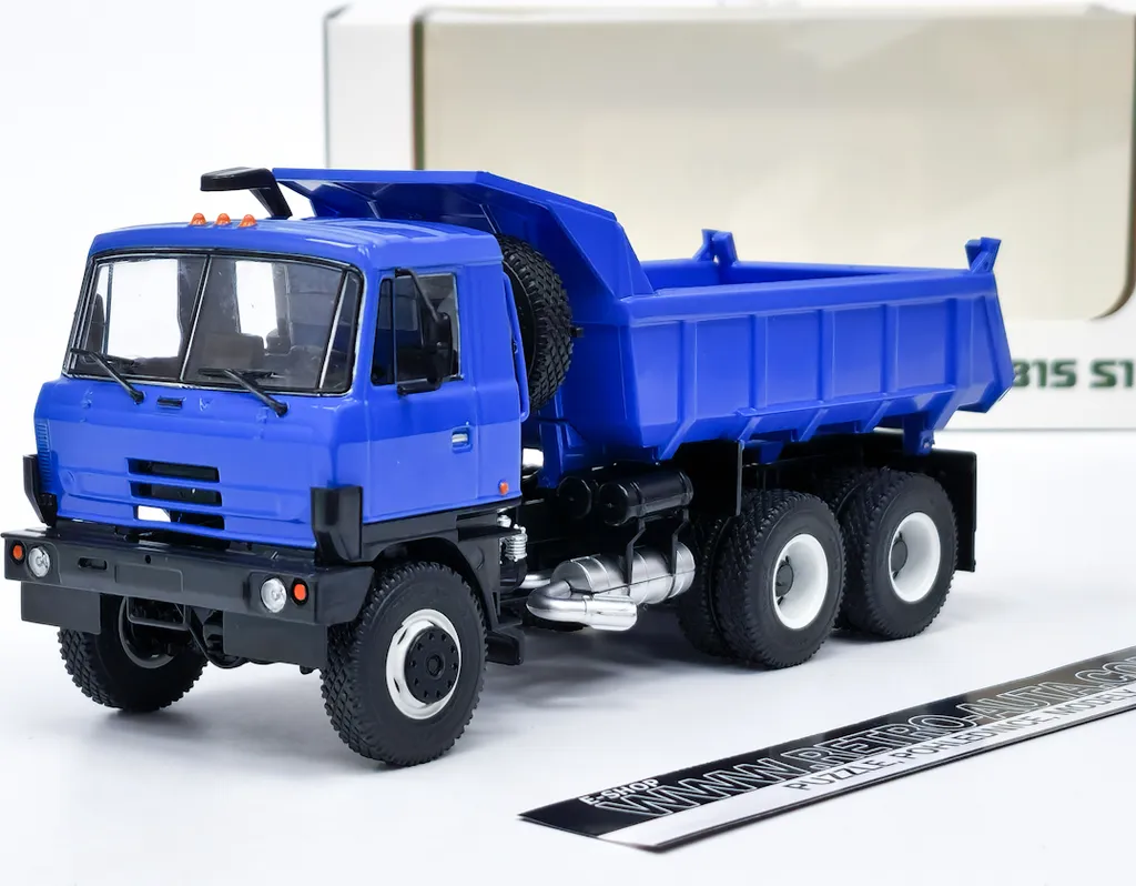 Camion Tatra 815 S1 benne bleu MODIMIO 1:43 - Miniature de collection