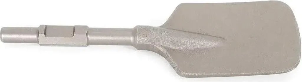 Burin à bêche contre sols durs et argileux - Tige hexagonale 2,86 cm
