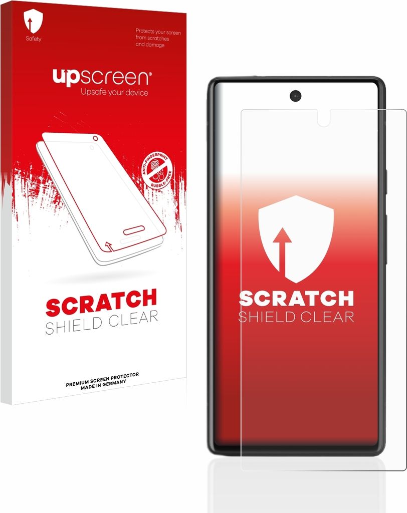 upscreen Schutzfolie für Google Pixel 6a Displayschutz Displayschutzfolie Folie Klar Transparent