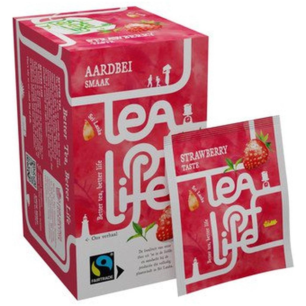 Tea of Life | Erdbeere | 1,5 g x 100 Stück Produktbild 