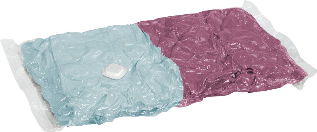 WENKO 2er Set Vakuum Aufbewahrungs System 90x55 cm Kleider Produktbild 