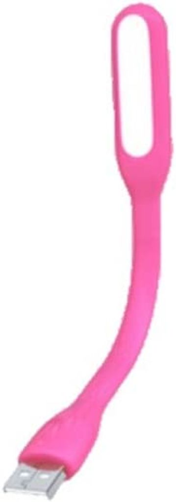 USB LED Licht, Mini USB LED Lampe, flexibles Licht für Notebooks, Tablets, Powerbanks, PC Nachtlicht, Leselampe, Laptoplampe pink