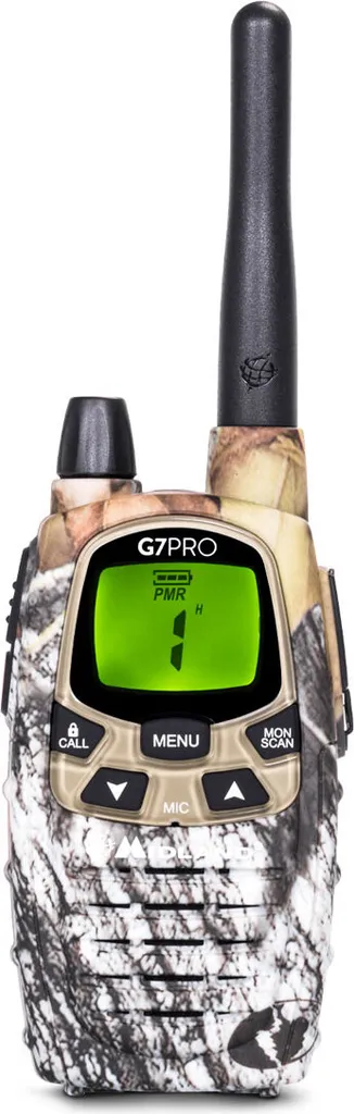 Talkie-walkie Midland G7 Pro Camo avec chargeur secteur bi-bande vhf