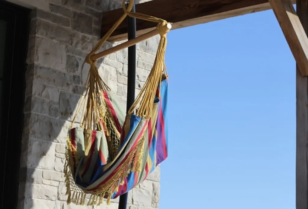 Sedia Amaca Vivere Cotone Tropicale | Supporto Ergonomico e Relax