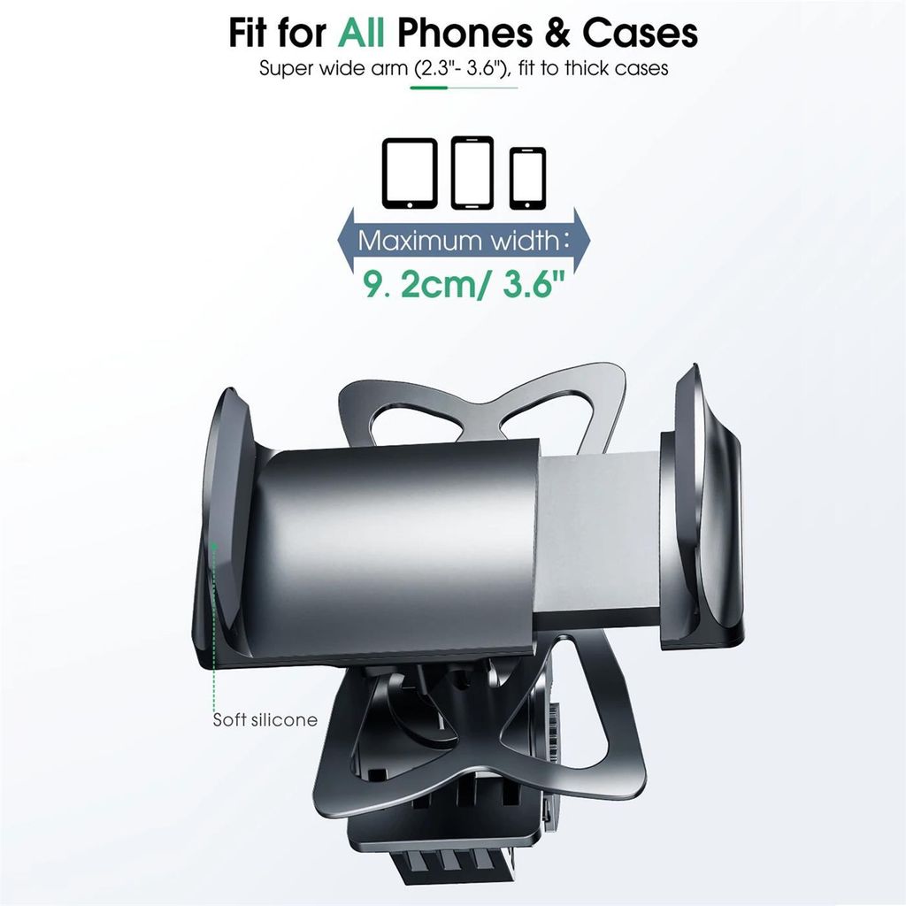 5-in-1 Fahrrad Handyhalter Mit Licht & Ladefunktion - Komplettes Bike-Zubehör