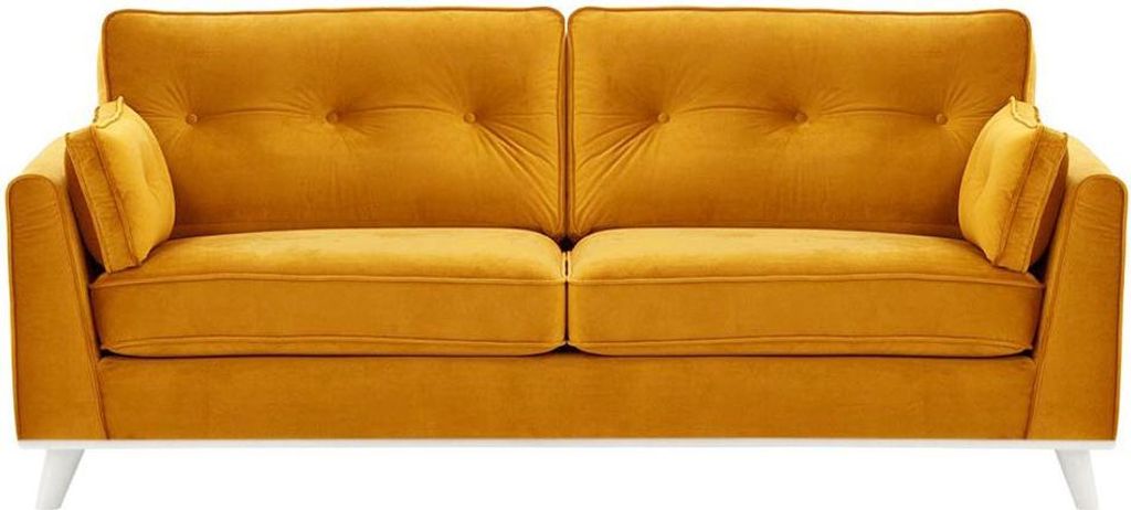 Dreisitzer-Sofa Farrow-Velluto 8-white