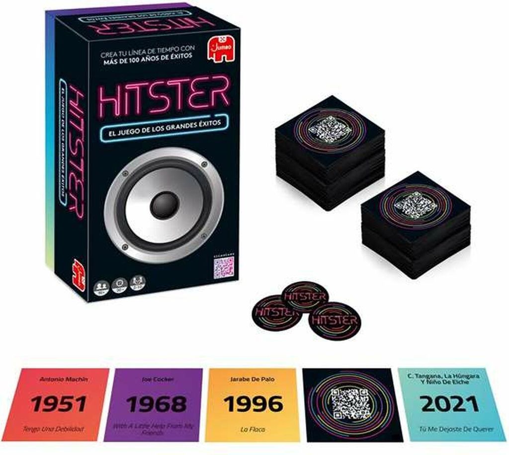 Tischspiel Diset Hitster - Greatest musical hits! (ES)