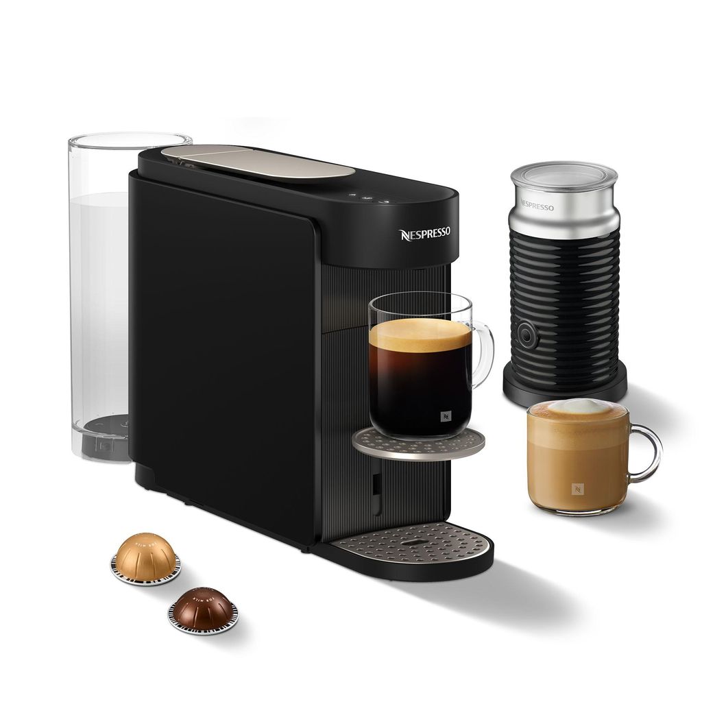 NESPRESSO KRUPS Vertuo Up Schwarz Kapselmaschine + Produktbild 