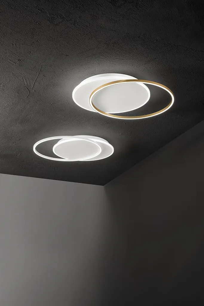 Plafonnier LED Perenz Série 8195 Blanc Mat 60W Dimmable Design Moderne - 2