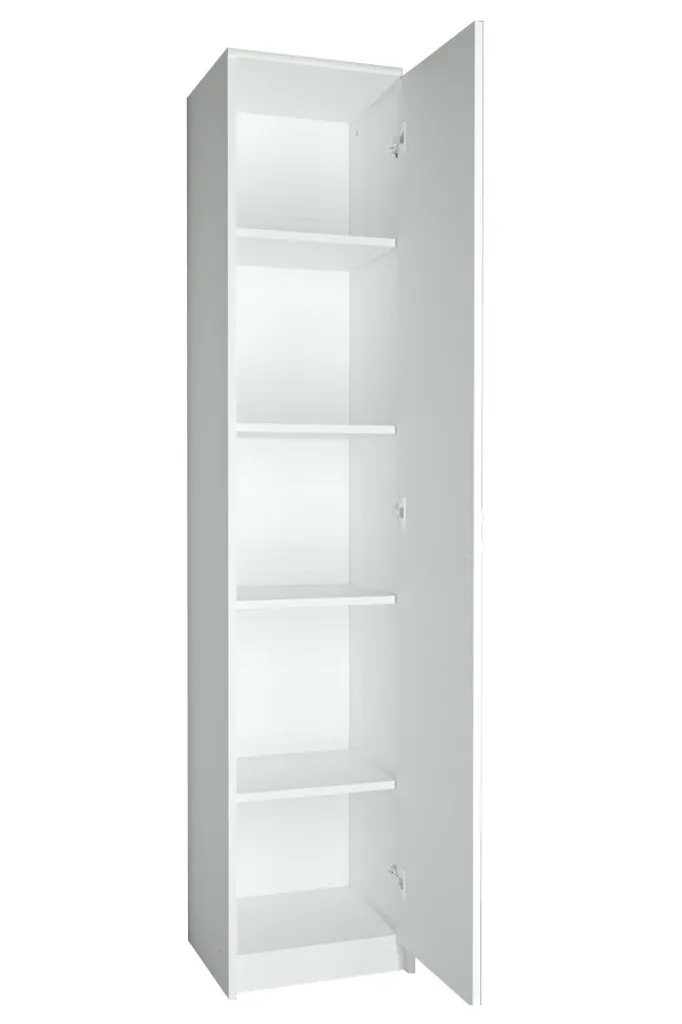 Étagère blanche MAREK à rayons - Optimisez votre rangement intérieur