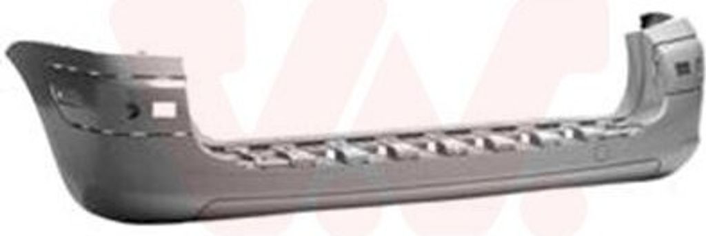 VAN WEZEL Heckstoßstange Stoßfänger Hinten passend für PEUGEOT 307 SW (3H) 307 Break (3E) 307 SW Kasten/Kombi (3E, 3H)
