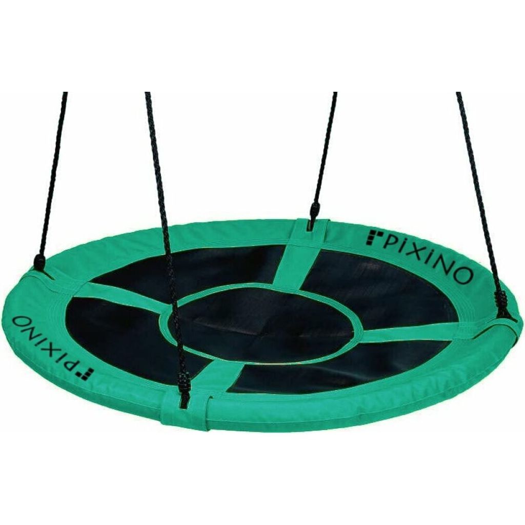 PIXINO Schaukelkreis Storchennest (Durchmesser 110cm) grün
