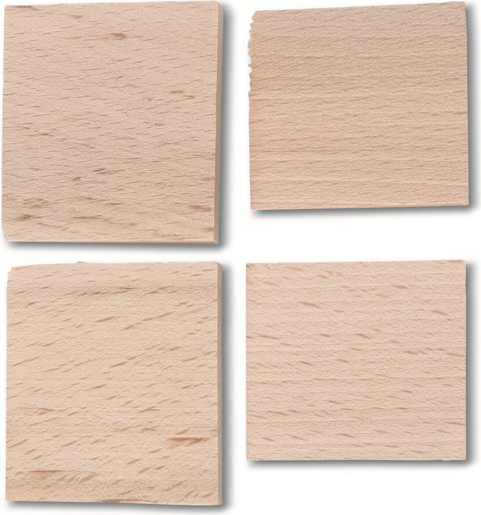 KRAFTMANN 86678 Holzkeile-Satz, 4-tlg.