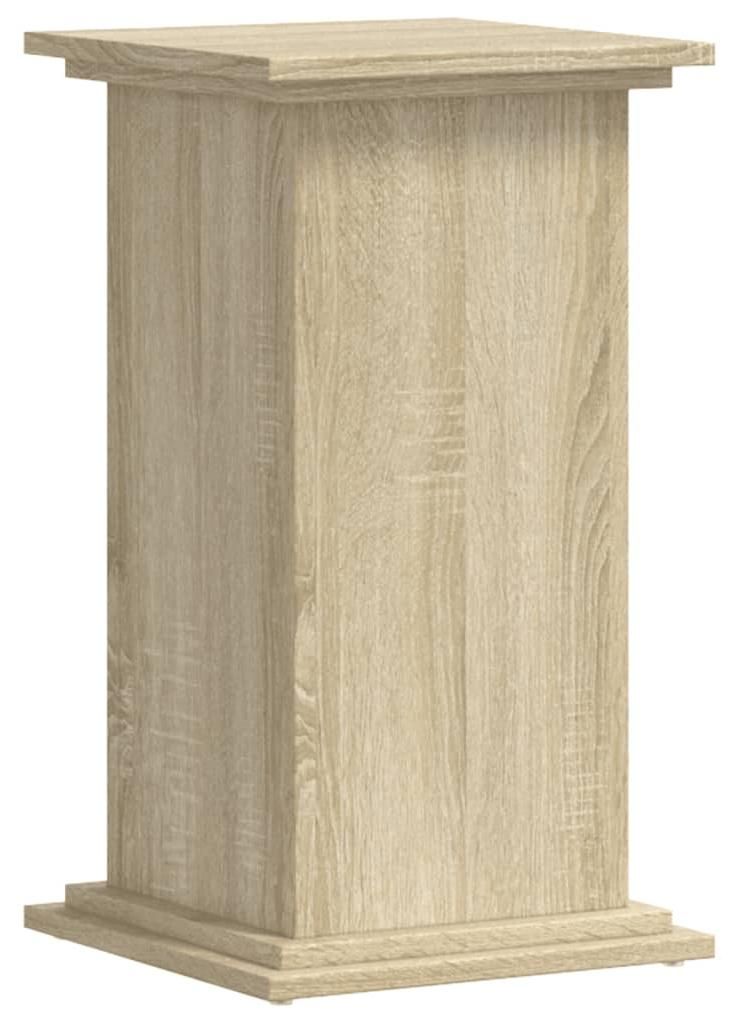 vidaXL Supporto per piante quercia Sonoma 33x33x60 cm Immagine del prodotto 