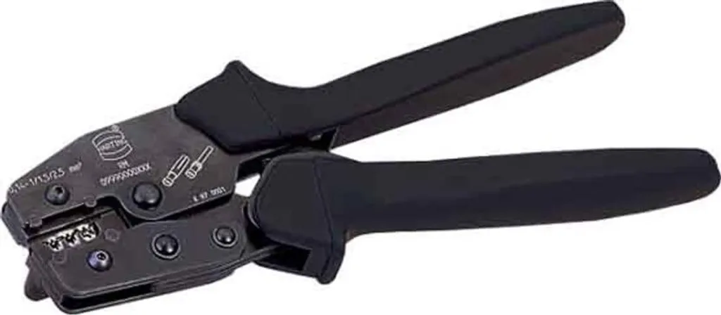 Pince à sertir robuste 0,14 - 1,5 mm² avec système mécanique précis