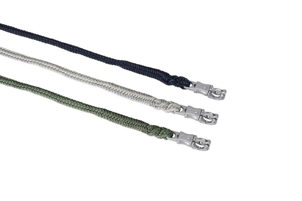 Eskadron Platinum , Strick, geflochtener Strick " DURALASTIC " mit Lurexfaden Farbe - navy Form - Panikhaken