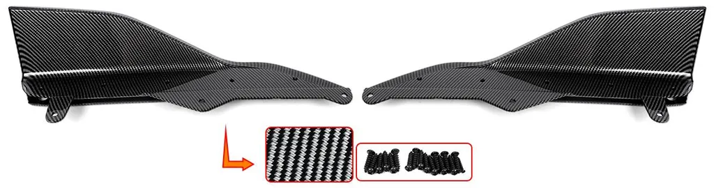Habillage baguettes latérales look carbone pour BMW Série 2 G42 Coupé