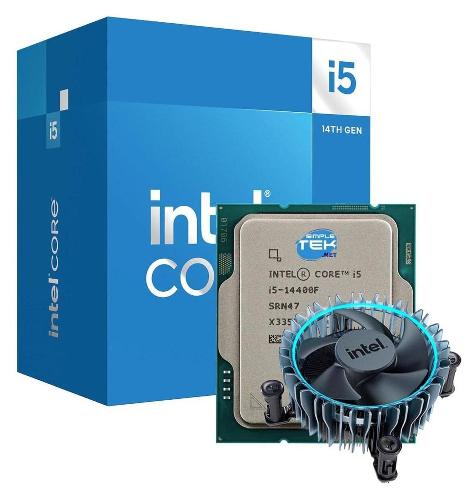 Intel Core i5 14400F  LGA1700 30MB Cache 4,7GHz retail Immagine del prodotto 