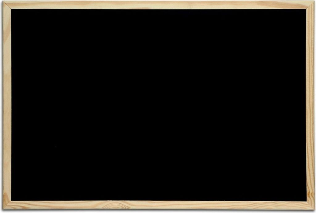 Kreidetafel mit Holzrahmen 60x80cm Packung mit 5 Stück