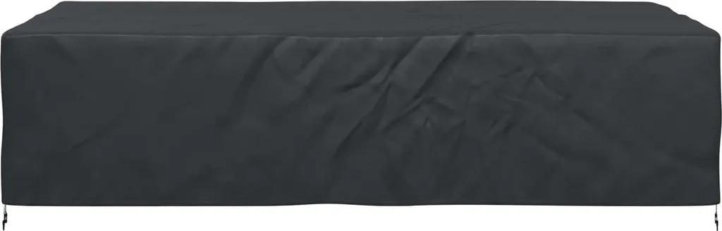vidaXL Protezione Mobili Giardino 305x190x85 cm - Eleganza Nera - 5