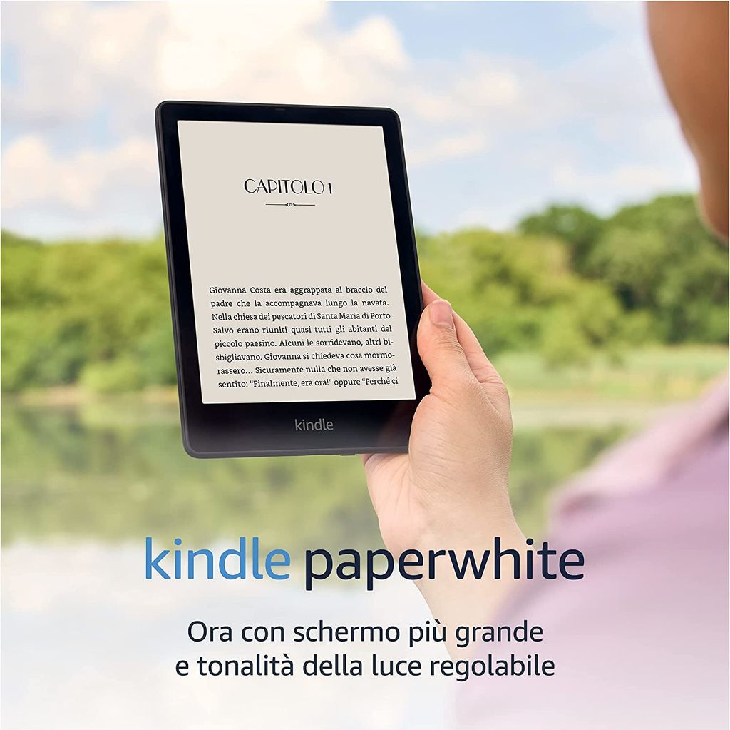 Amazon Kindle Paperwhite schwarz 16GB WLAN eBook-Reader Produktbild 5