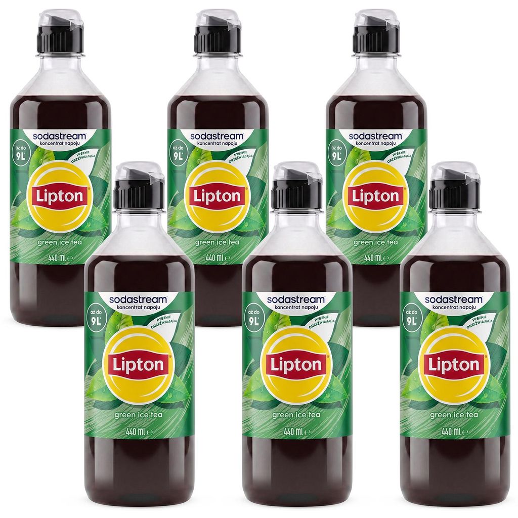 Lipton Sirup Eistee Grüner Tee 440ml 6er Pack für Produktbild 