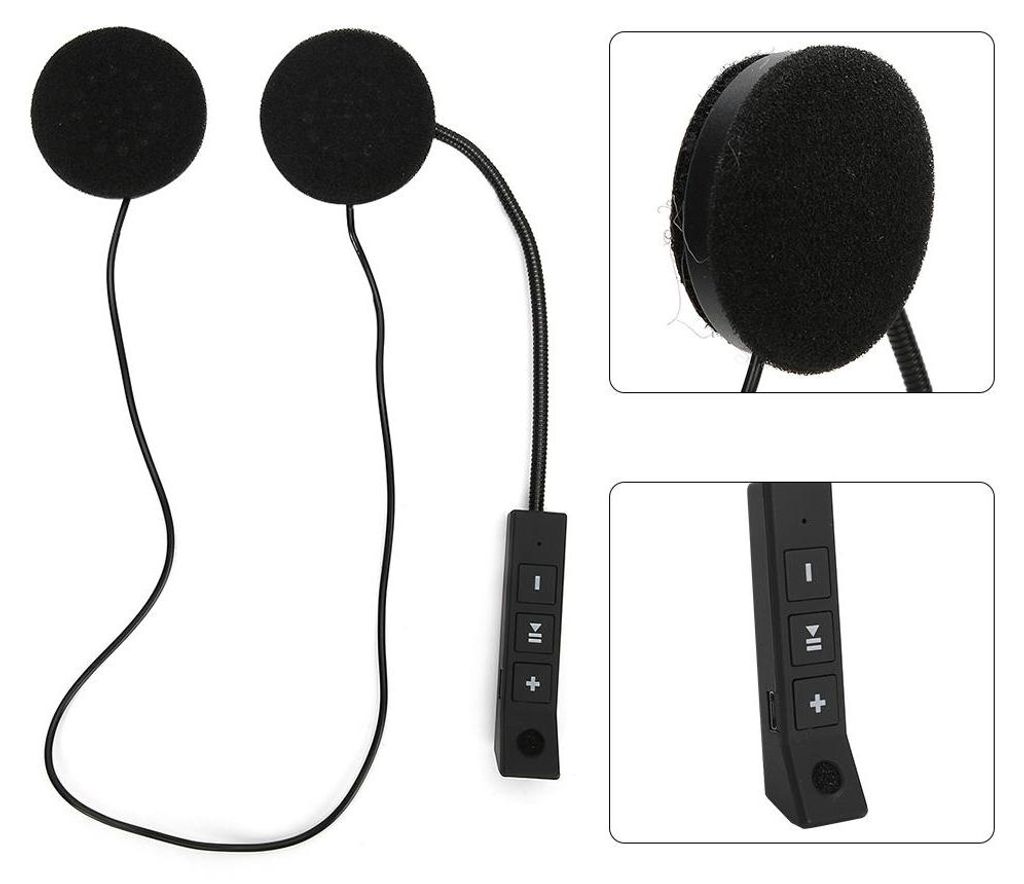 Anti-Interferenz-Bluetooth-Helmkopfhörer USB-Schnellladung Produktbild 