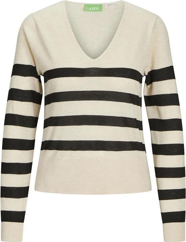 Jack & Jones Athena Jjxx Pullover Mit V-ausschnitt Beige XS Damen Beige XS