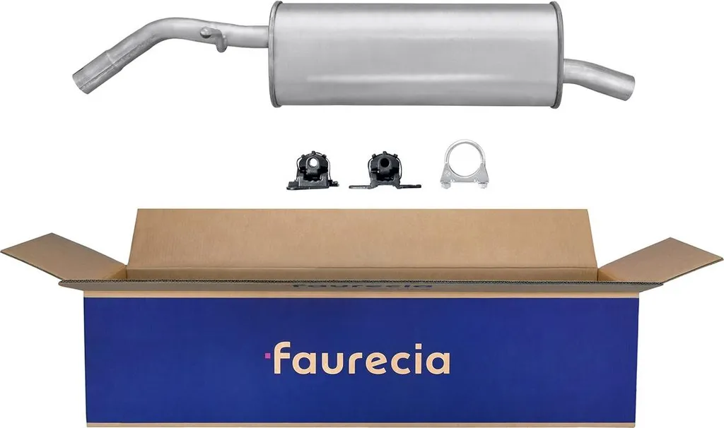 Pot d'échappement arrière pour CITROËN C2 - Silencieux Faurecia Acier