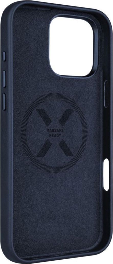 FIXED MagLeather mit MagSafe Unterstützung für Apple iPhone 16 Pro Max blau