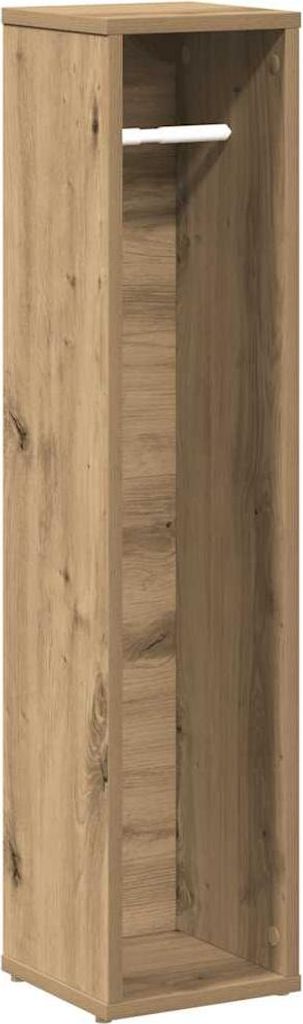 Badezimmerschrank mit Rollenhalter Artisan Oak 20,5x20x90 cm