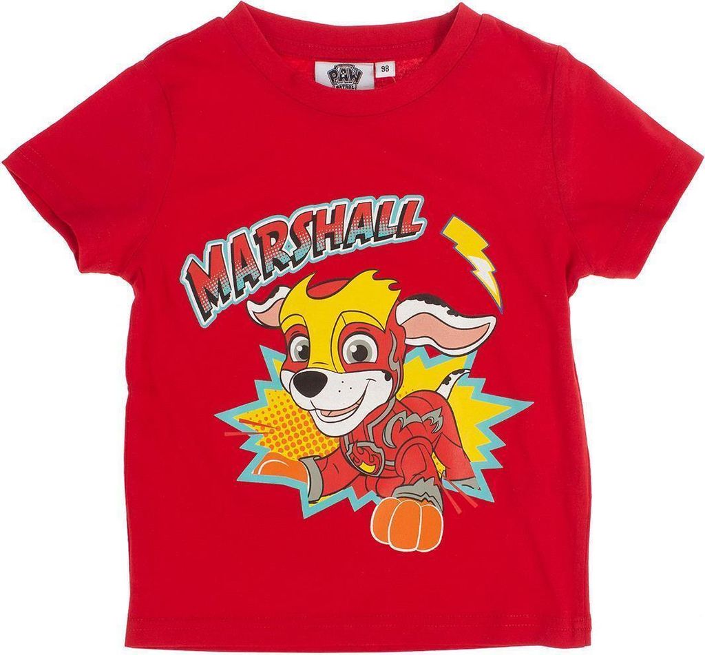 Paw Patrol Jungen T-Shirt Rot 116