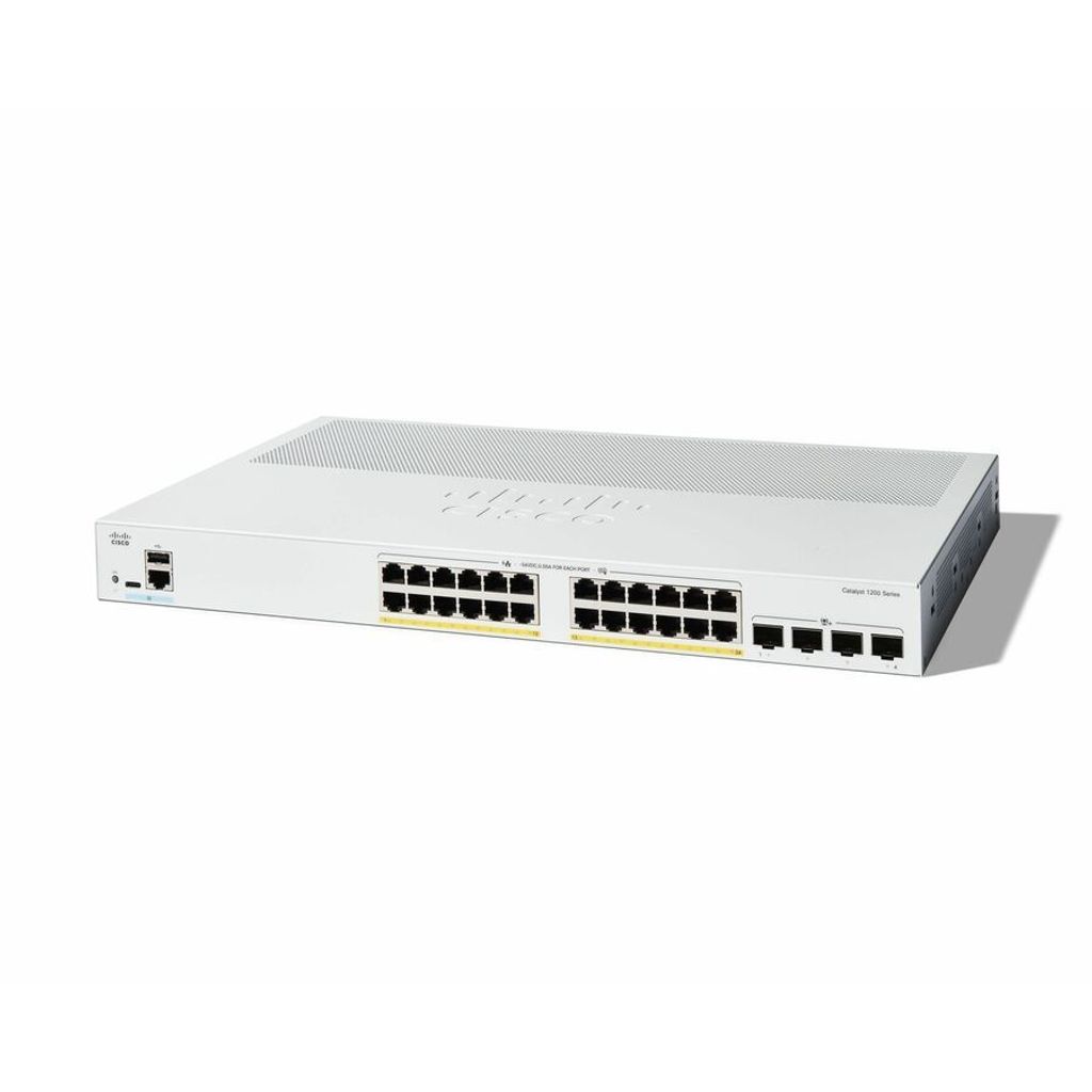 Cisco Catalyst 1200 24-port GE PoE - Switch - 24-Port Produktbild 