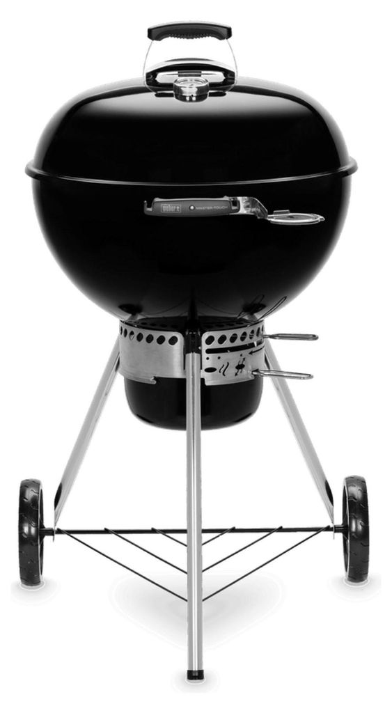 Weber Holzkohlegrill Master Touch GBS E-5750, 57 cm Schwarz