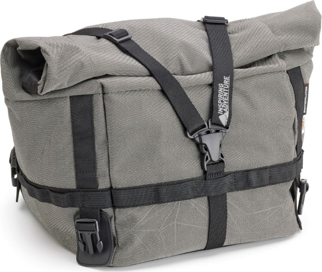 Hecktasche Kappa Grau RA319, Motorrad Gepäcktasche , 19L