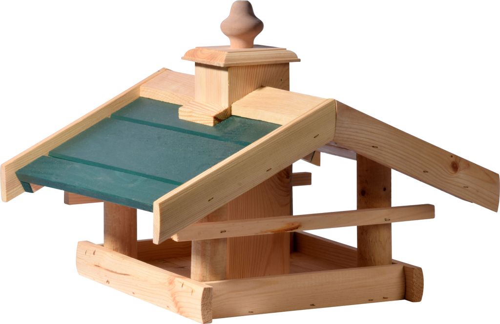 dobar großes Vogelfutterhaus aus Holz für Ständer