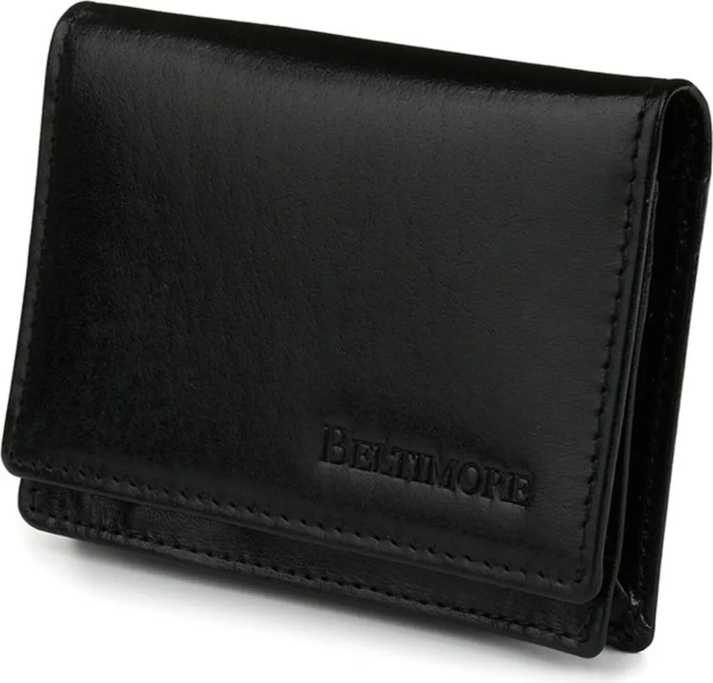 Portefeuille Beltimore KRAG94 Black en cuir noir pour homme élégant
