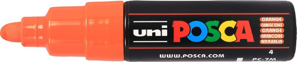 POSCA Pigmentmarker (PC7M) dunkelorange