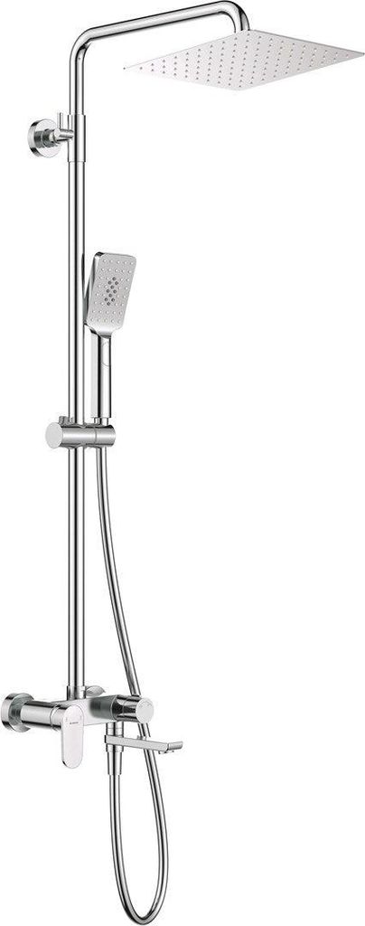 Shower head with bathtub mixer - movable spout Produktbild 