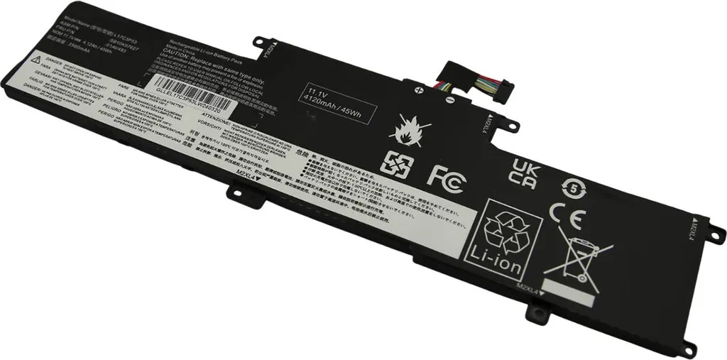 Batterie de Secours Lenovo ThinkPad L380 Avizar 11.1V 4050mAh Noir