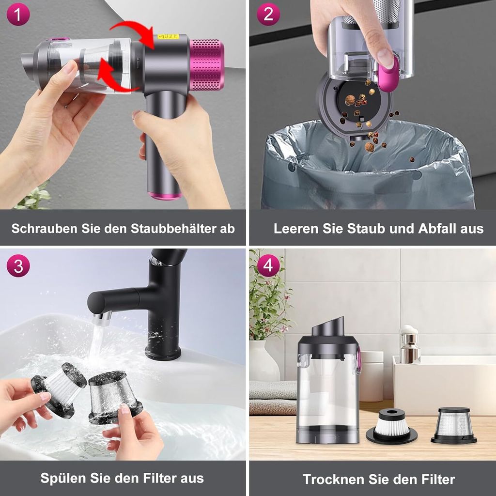 Vacupro Mini 2in1 Staubsauger