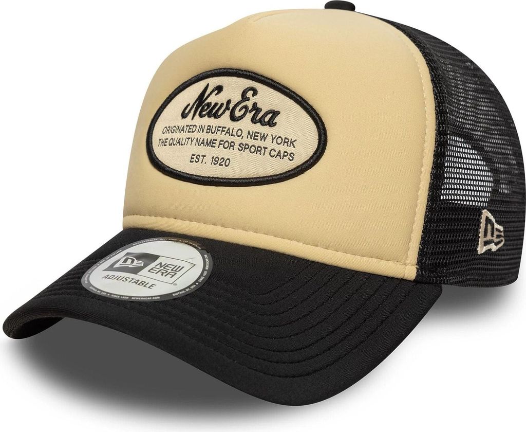 New Era A-Frame Mesh Trucker Cap - FOAM Brand Logo
